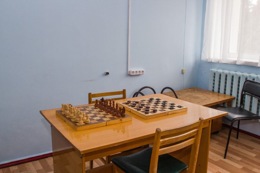 Настольные шахматы в санатории Пикет город Кисловодск - фотография
