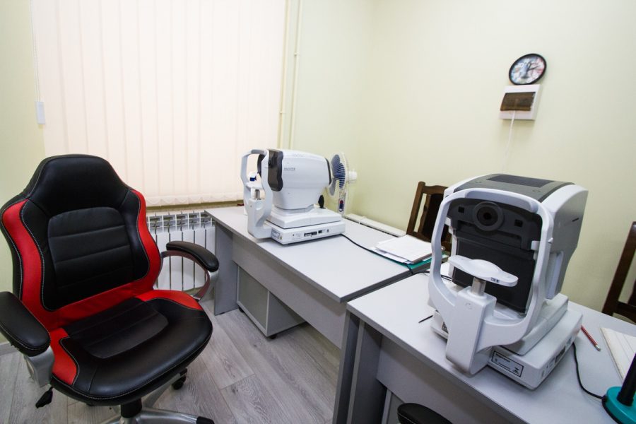 Кабинет ульразвуковой диагностики в санатории Пикет город Кисловодск - фотография