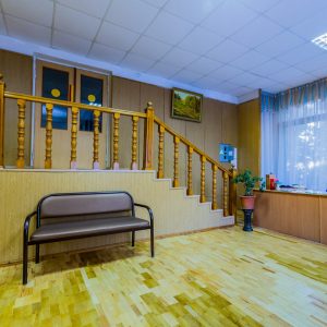 Холл между корпусами в санатории Пикет город Кисловодск - фотография