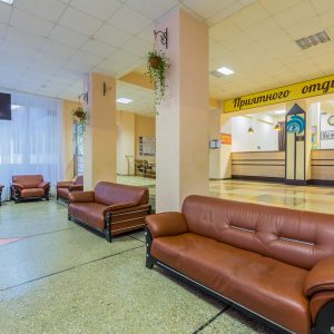 Зона ресепшен в санатории Пикет город Кисловодск - фотография