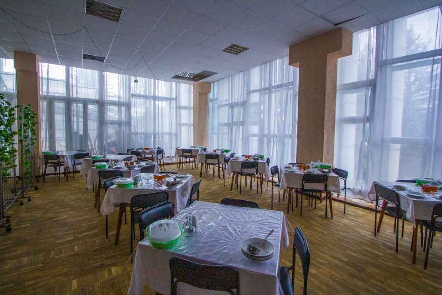 Столовая в санатории Пикет город Кисловодск - фотография