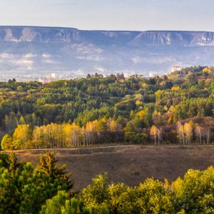 Вид на парковую зону с санатория Пикет город Кисловодск - фотография