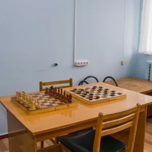 Настольные шахматы в санатории Пикет город Кисловодск - фотография