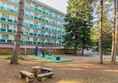 Спортивная площадка в санатори Пикет город Кисловодск - фотография